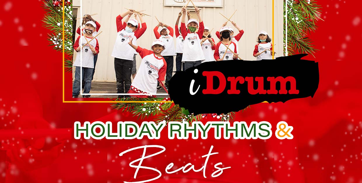 iDrum 2022 – Holiday Rhythm & Beats